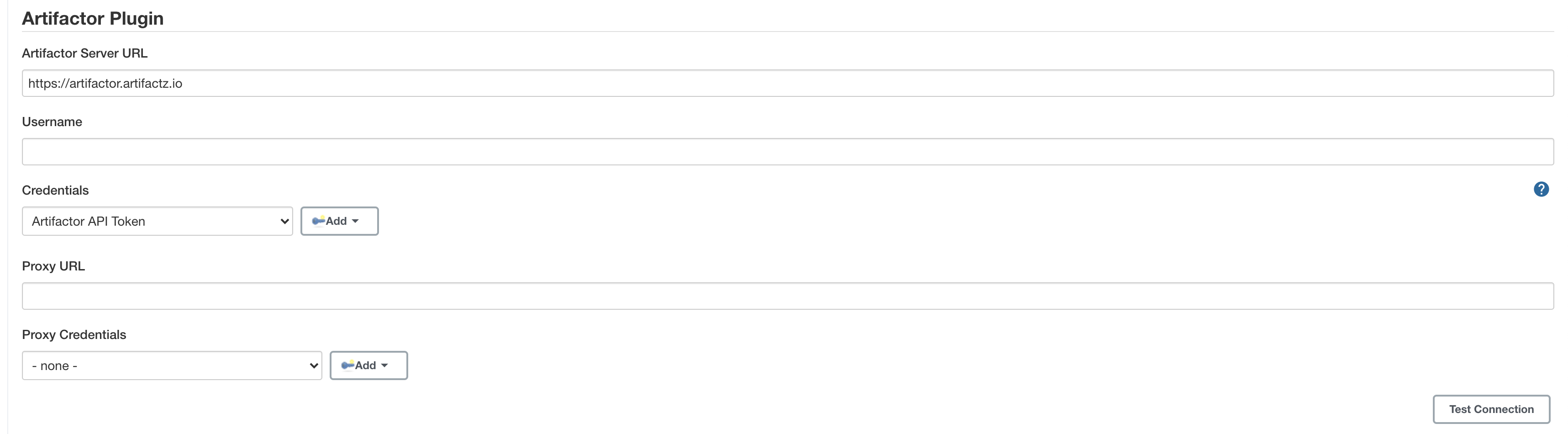 Configure Jenkins plugin